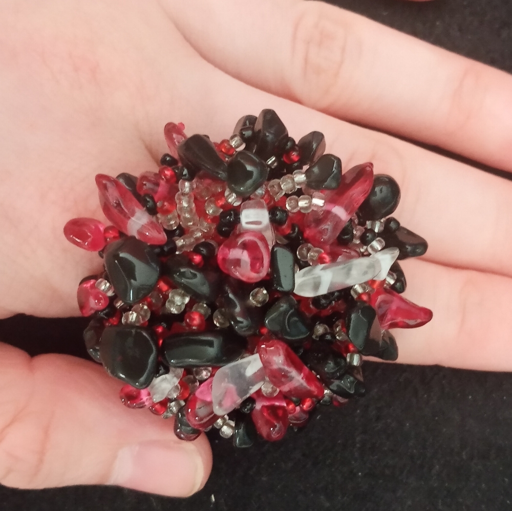 Beaded Ring Handmade